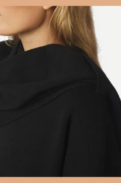 Neo Noir Strik|Bluser & Skjorter<Wals Knit Scarf Blouse 166203