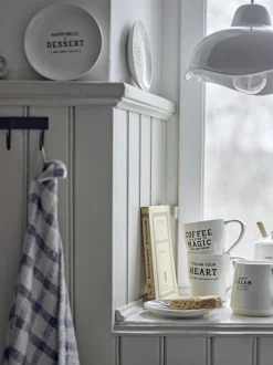 Outlet Wendy Tallerken, Hvid, Stentøj 82061412 Ting Til Køkkenet