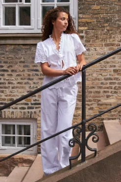Neo Noir Bukser, Jeans & Leggings<William Embroidery Pants