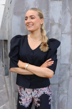 Liberte Bluser & Skjorter<Winnie V Button Blouse 22315