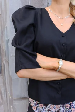 Liberte Bluser & Skjorter<Winnie V Button Blouse 22315
