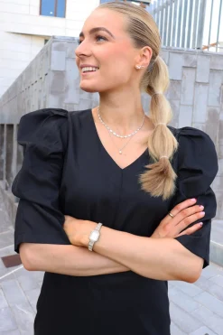 Best Winnie Vneck Dress 22319 Kjoler