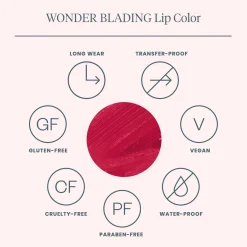 Wonderskin Læbestift<Wonder Blading Lip Stain Kit