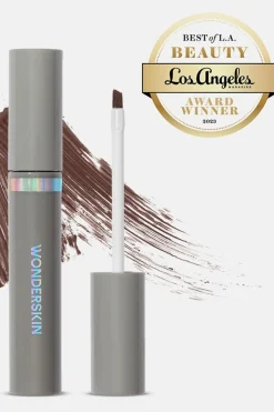 Wonderskin Øjenbryn<Wonderblading Brow Stain & Go Masque Dark Brunette