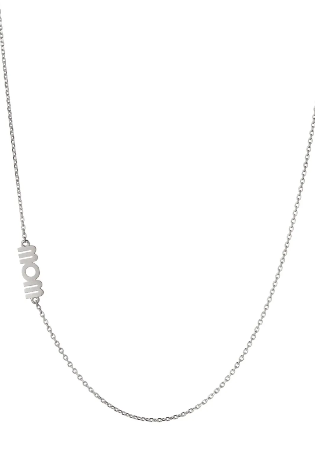 Hot Wow Mom Necklace Silver Halskæder
