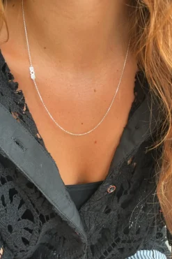 Hot Wow Mom Necklace Silver Halskæder