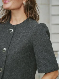Outlet Xanthe Herringbone Blazer 165683 Sæt 🛍️|Blazere