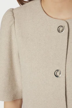 Sale Xanthe Light Herringbone Blazer 167111 Blazere