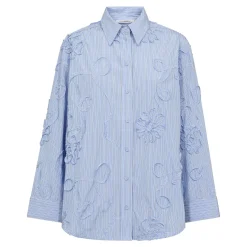 Co´Couture Bluser & Skjorter|Ammevenligt Tøj<Xaviercc Avy Stripe Shirt 45103