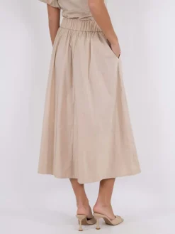 Outlet Yara Poplin Skirt Nederdele