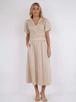 Outlet Yara Poplin Skirt Nederdele