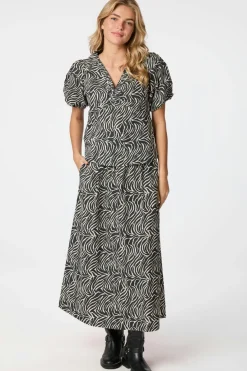 Neo Noir Nederdele<Yara Zebra Long Skirt 164709
