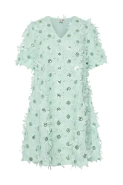 Clearance abelone Ss V-Neck Dress Kjoler