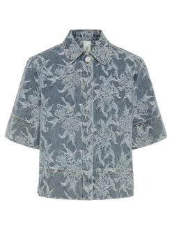 Clearance flamera 2/4 Denim Shirt Bluser & Skjorter|Ammevenligt Tøj
