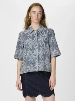 Clearance flamera 2/4 Denim Shirt Bluser & Skjorter|Ammevenligt Tøj