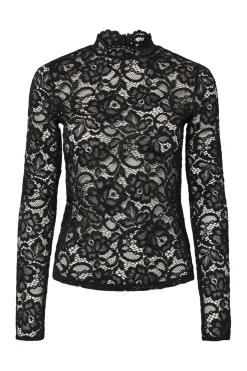 YAS Bluser & Skjorter<lacey Ls Lace Top