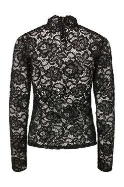 YAS Bluser & Skjorter<lacey Ls Lace Top