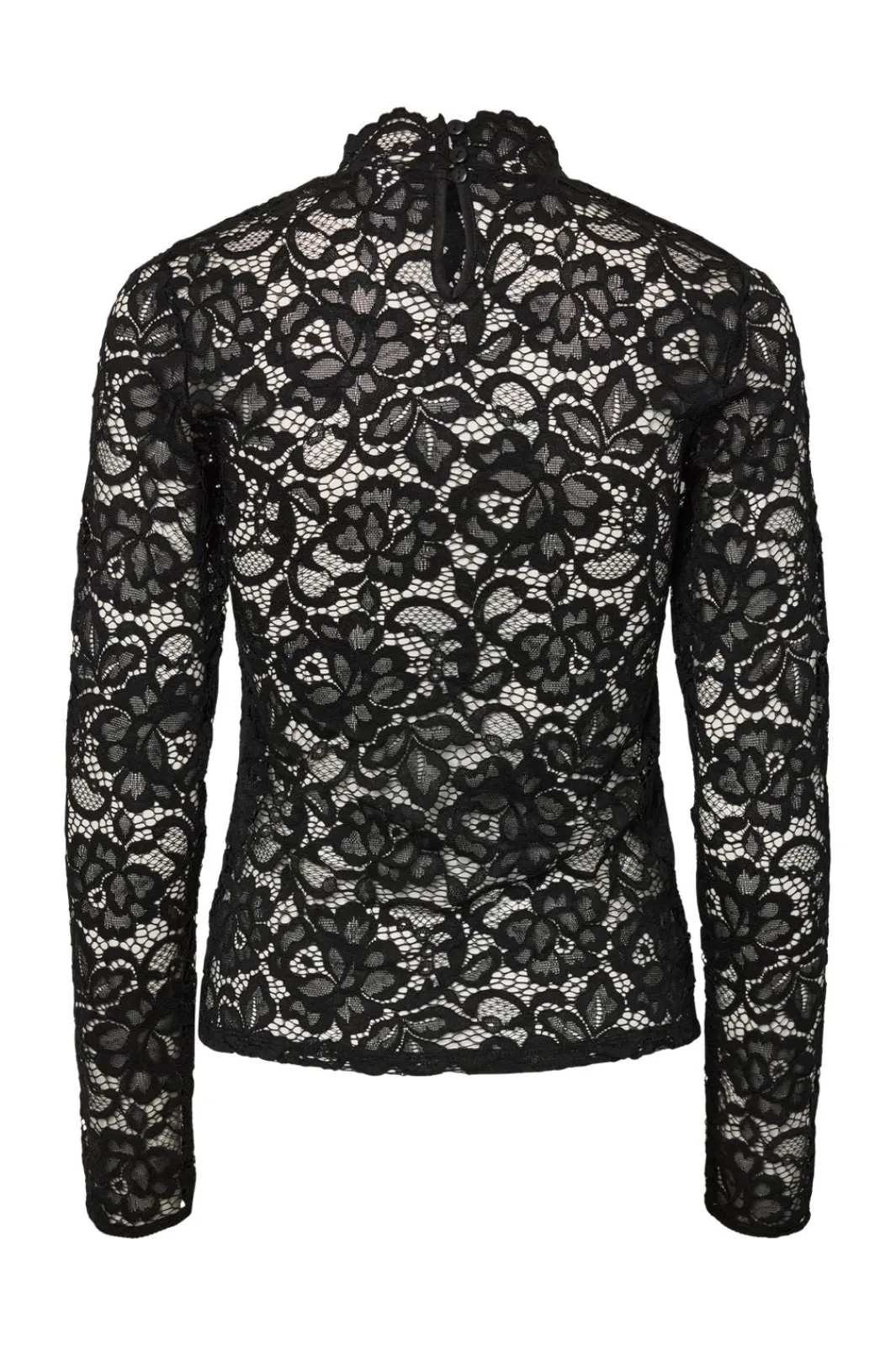 YAS Bluser & Skjorter<lacey Ls Lace Top