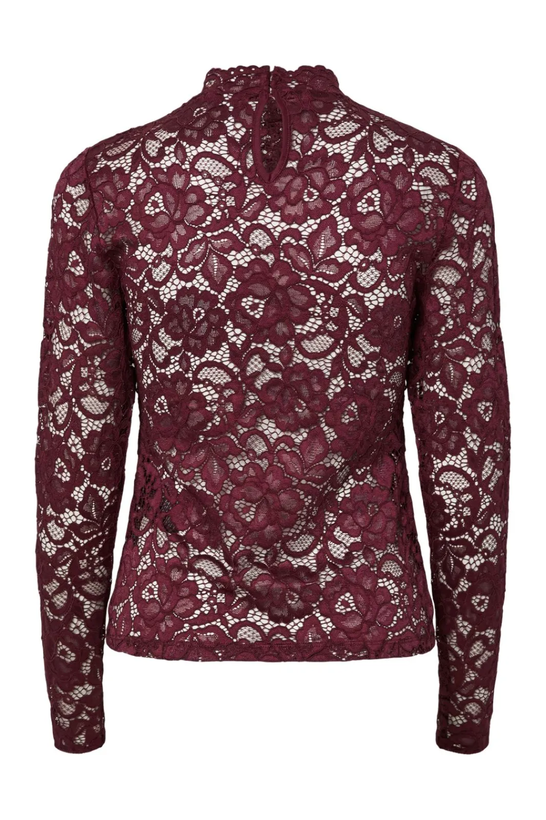 Clearance lacey Ls Lace Top Bluser & Skjorter