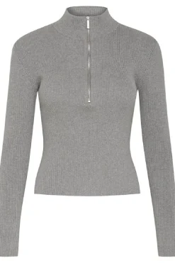 Outlet Yasmiagz Zipper Pullover 10909819 Bluser & Skjorter|Strik