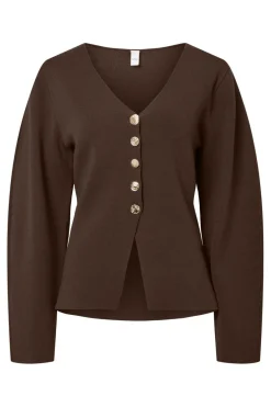 YAS Cardigans|Ammevenligt Tøj<mikkala Ls Knit Cardigan