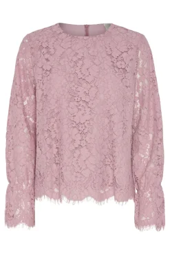 Outlet perla Ls Lace Top Bluser & Skjorter
