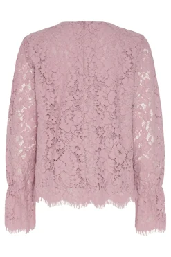 Outlet perla Ls Lace Top Bluser & Skjorter