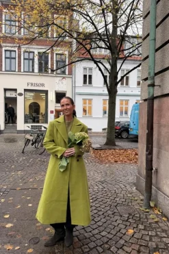 YAS Overtøj & Jakker<royla Ls Wool Blend Long Coat