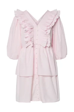 YAS Kjoler|Ammevenligt Tøj<runa 3/4 Ruffle Dress