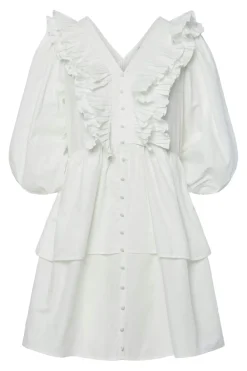 Sale runa 3/4 Ruffle Dress Kjoler|Ammevenligt Tøj