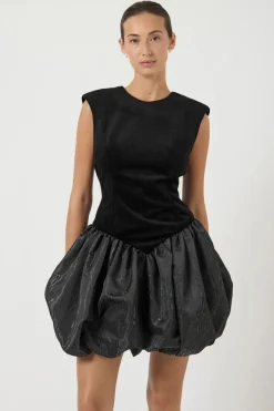 YAS Kjoler<sarah Sl Bubble Hem Dress Gf