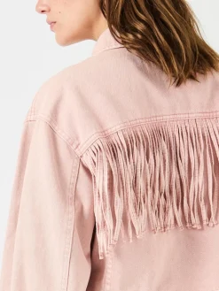 YAS Overtøj & Jakker<sun Ls Crop Denim Jacket Fest