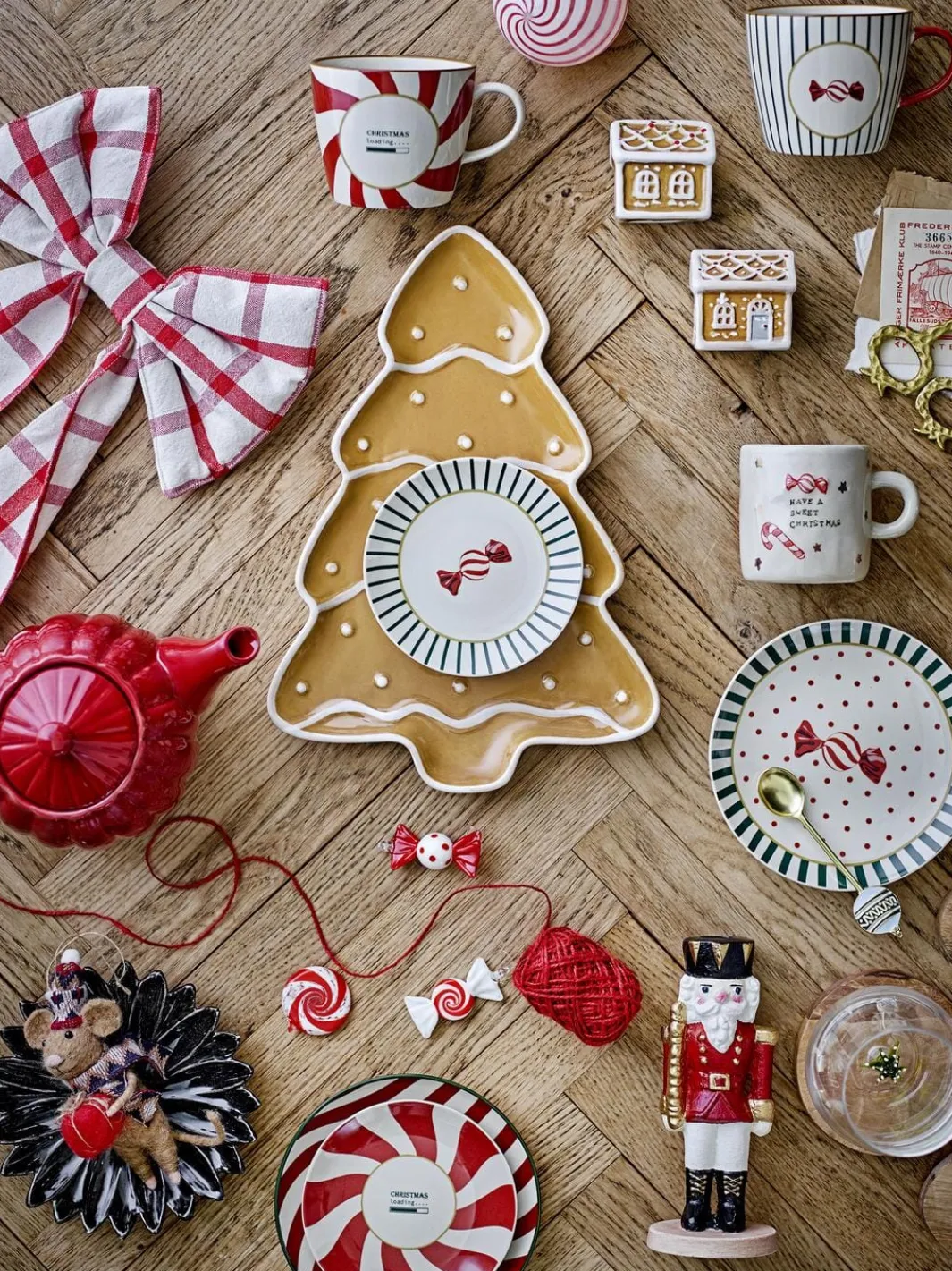 Hot Yule Tallerken, Natur, Stentøj 82062831 Ting Til Køkkenet