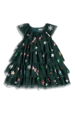 Discount Yvonne Christmas Dress Ks104469 Børn Kjoler