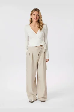 Neo Noir Bukser, Jeans & Leggings<Zalka Eyelet Pants 165551