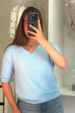 Clearance Zara Strikbluse Strik|Bluser & Skjorter