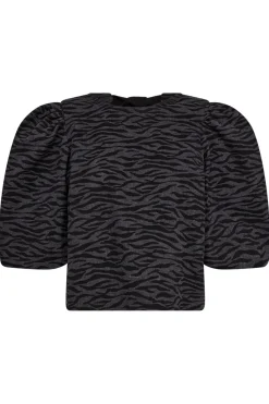 Hot Zebracc Bow Blouse 35586 Bluser & Skjorter|Ammevenligt Tøj